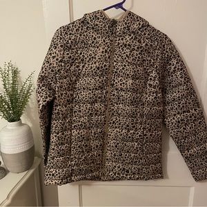 Leopard Puffer Jacket